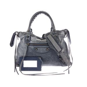 BALENCIAGA Motocross Classic Town Bag